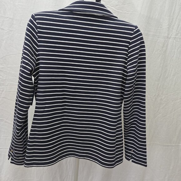 Nautica Sail Striped Knit Blazer medium - Picture 3 of 10